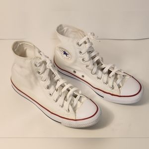 Converse Chuck Taylor Allstar, White, Mens Size 6.5, Womens 8